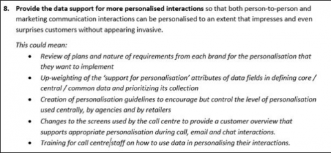 Example Customer Data Strategy Primary Customer Data Example Customer Data Strategy Primary Customer Data